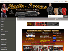 Tablet Screenshot of elastic-dreams.com